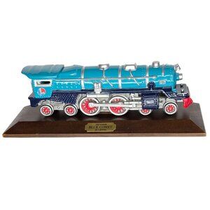 The Lionel Classic Train Collection Avon 1931 Blue Comet 400E Steam Base & Box